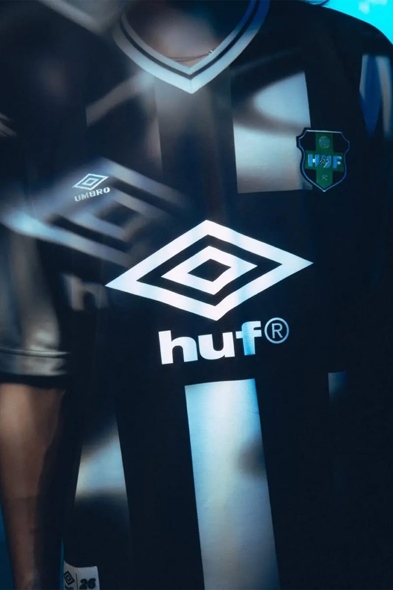 ウェア HUF x UMBRO Umbro Art Panel Team Jersey HUF x Umbro Collaboration Summer 2026 Drop Teaser | Hypebeast