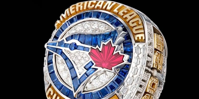 Closer Look Toronto Blue Jays Iced Out 2025 ALCS Championship