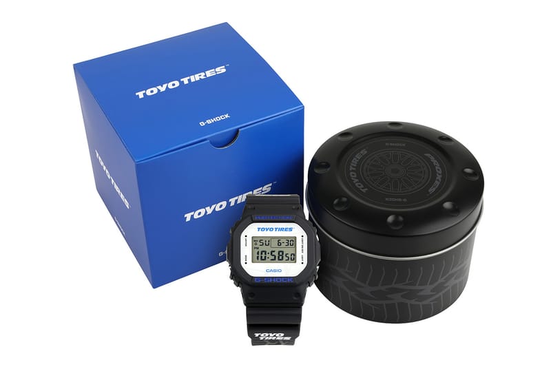 Toyo Tires x G-SHOCK DW5600TT25-1 Watch Release Info | Hypebeast