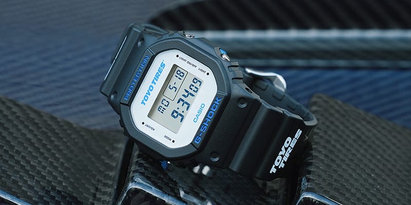 Toyo Tires x G-SHOCK DW5600TT25-1 Watch Release Info | Hypebeast