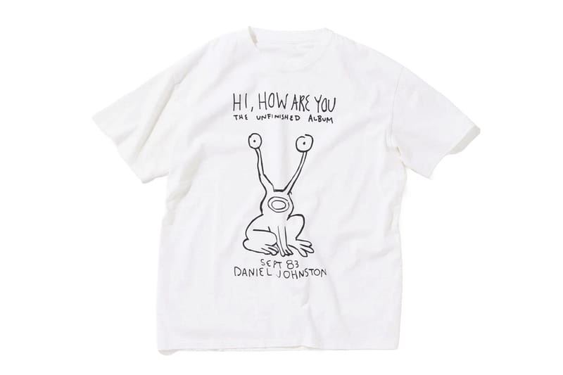 Daniel Johnston x JOURNAL STANDARD Print T-Shirts Collab Release