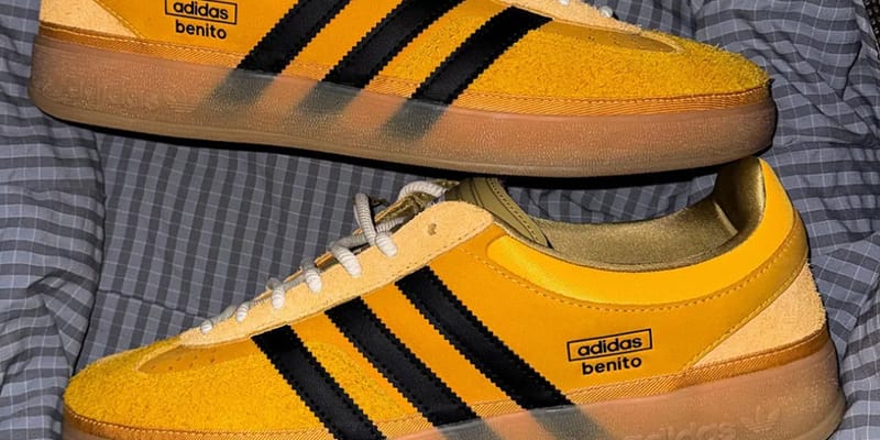 Bad Bunny x adidas Gazelle Indoor “Solar Gold” Info | Hypebeast