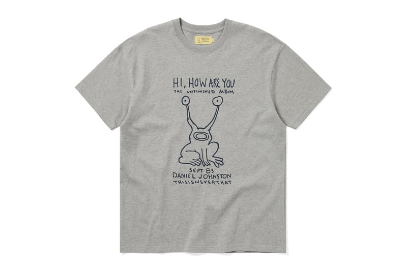 トップス thisisneverthat Daniel Johnston musinsa Daniel Johnston x thisisneverthat 2026 Collab Release Info | Hypebeast