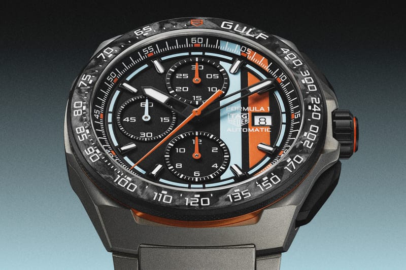 TAG Heuer Formula 1 Automatic Chronograph x Gulf | Hypebeast
