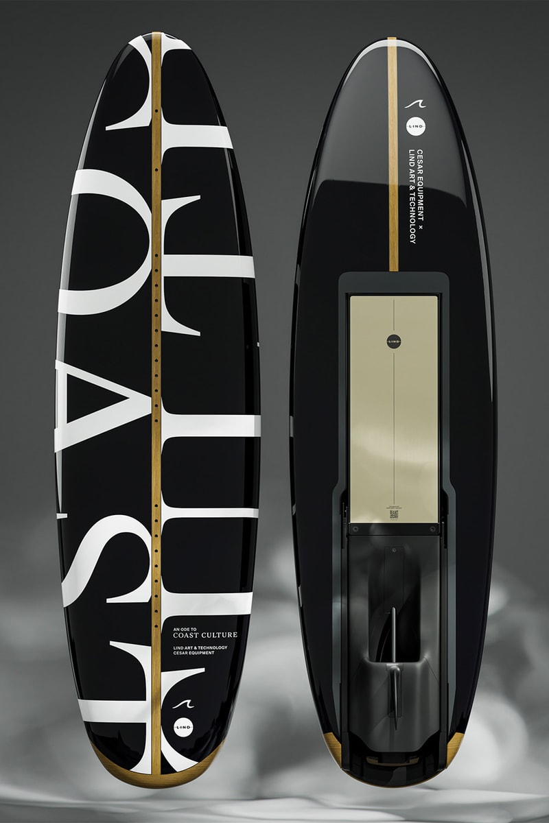 LIND x Cesar Equipment 限量版電動滑浪板發布資訊 | Hypebeast