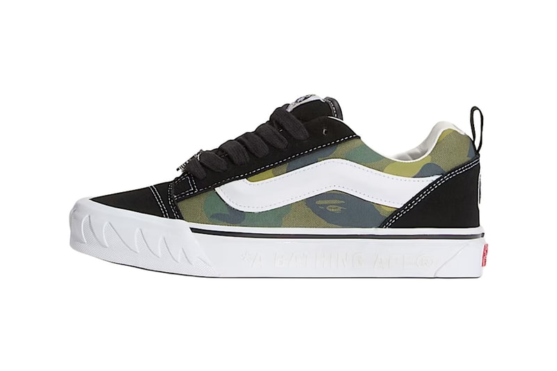 BAPE x Vans Premium Knu Skool: A Masterclass in Layered Camo and Skate Heritage — image 4