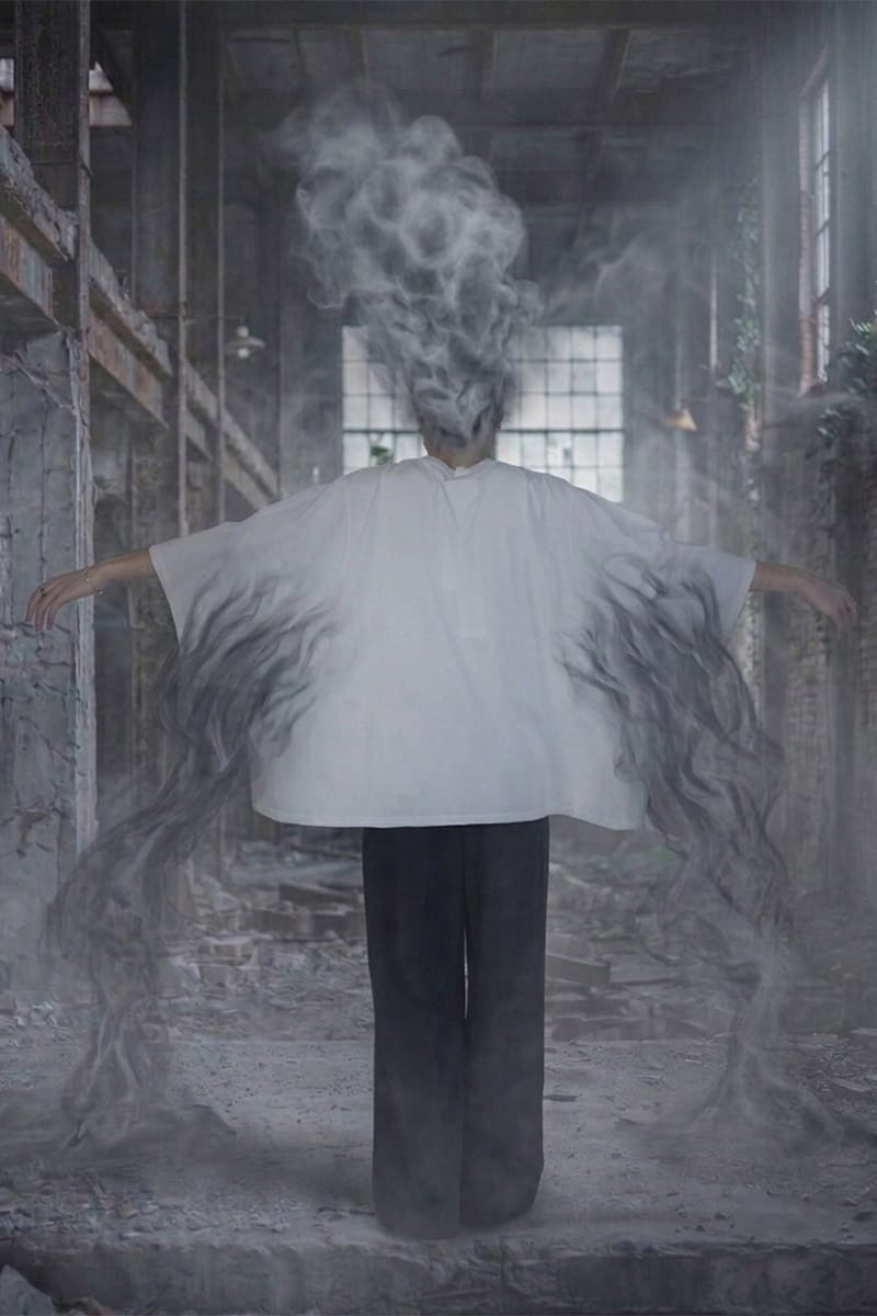 doublet x WISM 'Human Vapor' Tuxedo Balloon Tee | Hypebeast