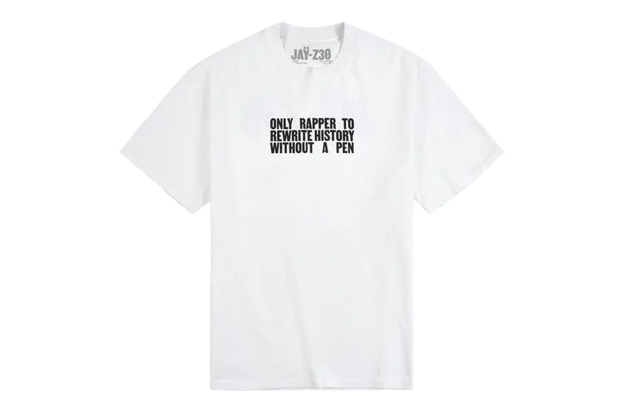 JAŸ-Z Dropped the Merch Capsule of the Year for JAŸ-Z30 | Hypebeast