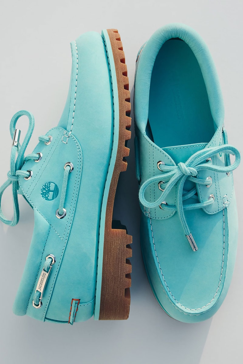 Jacquemus와 Timberland, ‘라군 블루’ Authentic Boat Shoe 공개 이미지 7