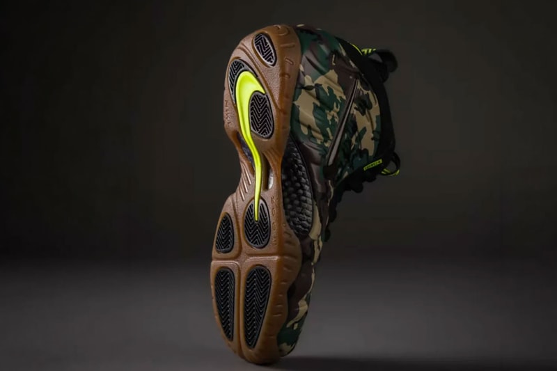 Nike Air Foamposite Pro “Green Camo”, 2026년 여름 컴백 예정 이미지 2