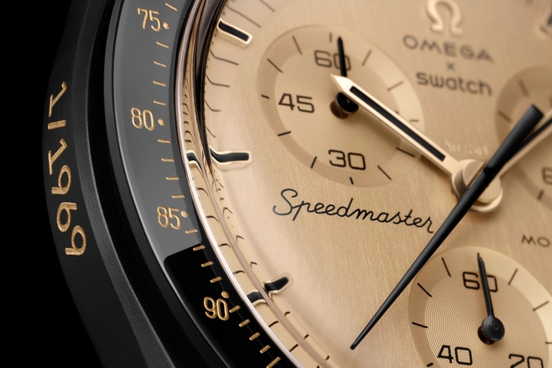 Swatch, 빈티지 OMEGA 골드를 녹인 한정판 MoonSwatch Mission to the Moon 1969 공개 이미지 2