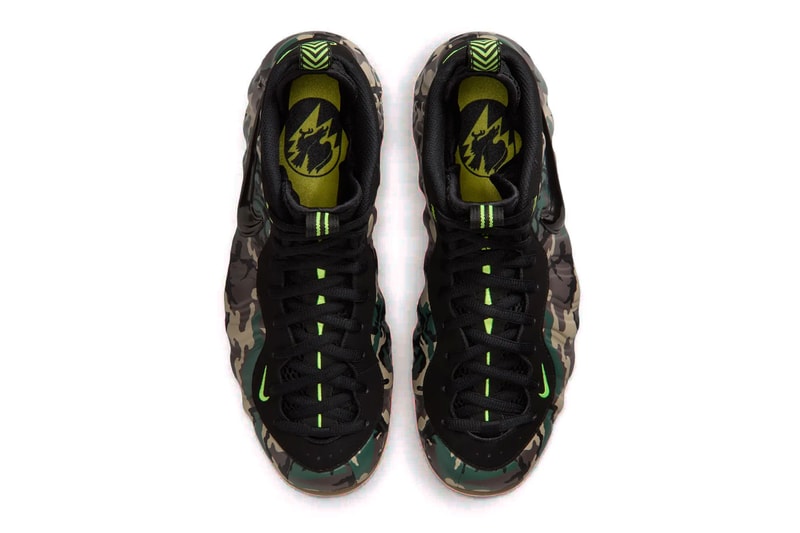 Nike Air Foamposite Pro "Green Camo" 공식 이미지 및 출시 정보 이미지 4