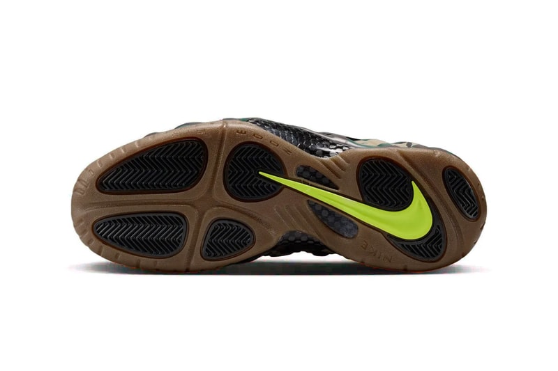 Nike Air Foamposite Pro "Green Camo" 공식 이미지 및 출시 정보 이미지 6