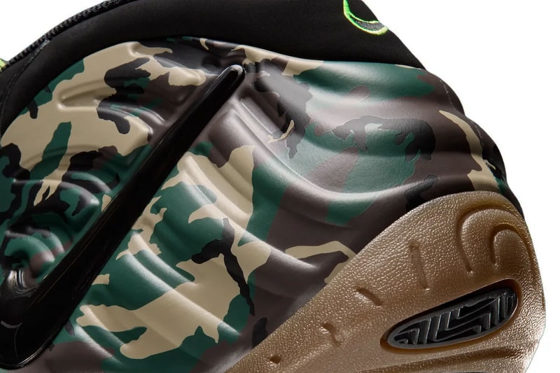 Nike Air Foamposite Pro "Green Camo" 공식 이미지 및 출시 정보 이미지 8