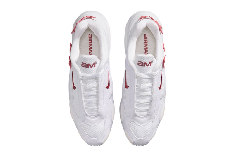 Nike Air Max Muse "Floral Pack", 화이트 레더에 메탈릭 꽃잎 디테일을 더하다 이미지 5
