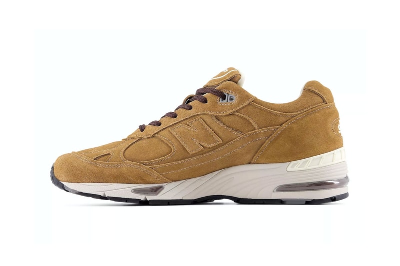 New Balance 991v1 “Luxe Suede”, 프리미엄 스웨이드로 헤리티지 러닝 실루엣 업그레이드 이미지 2