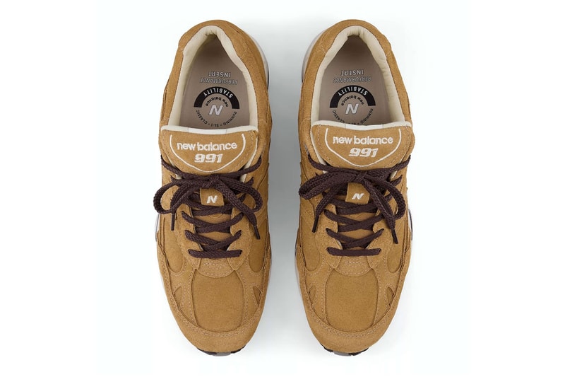 New Balance 991v1 “Luxe Suede”, 프리미엄 스웨이드로 헤리티지 러닝 실루엣 업그레이드 이미지 4