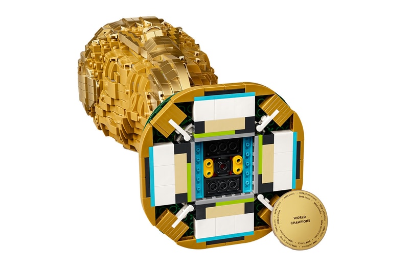 LEGO, 스페인의 2026 FIFA 월드컵 우승 기념 1:1 ‘챔피언스 에디션’ 트로피 공개… 2,845피스 구성 이미지 4