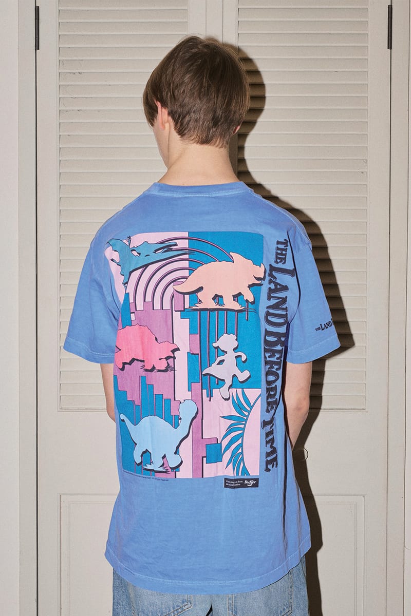 Buffer The Land Before Time Tシャツ Blue 4 The Land Before Time' x Buffer Collab Release Info | Hypebeast