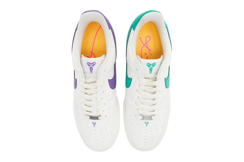 Kobe Bryant Nike Air Force 1 Low “Multi-Color” Official Images