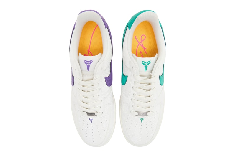 코비 브라이언트 Air Force 1 Low, 오프코트 라인을 콘페티 무드로 확장하다 이미지 4