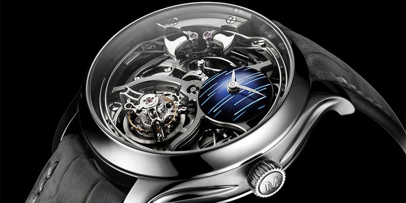 H.Moser. Endeavour Minute Repeater Cylindrical Tourbillon Skeleton