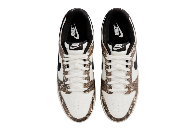 Nike Dunk Low Retro “Snake/Soft Pearl” 공식 이미지 공개 이미지 3