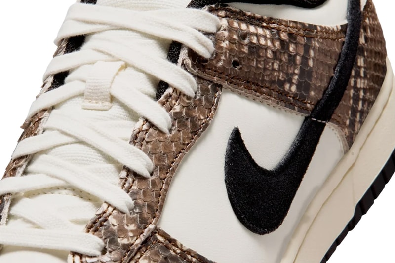 Nike Dunk Low Retro “Snake/Soft Pearl” 공식 이미지 공개 이미지 5