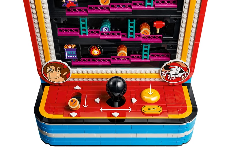 LEGO, 1981년 ‘Donkey Kong’ 아케이드 캐비닛을 실제 작동하는 브릭 오마주로 재현 이미지 5