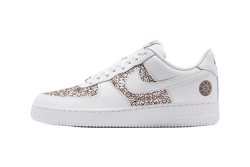 Nike Air Force 1 Low “Family Reunion”, 화이트 레더에 새긴 북아프리카 아라베스크 이미지 1