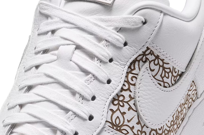 Nike Air Force 1 Low “Family Reunion”, 화이트 레더에 새긴 북아프리카 아라베스크 이미지 7