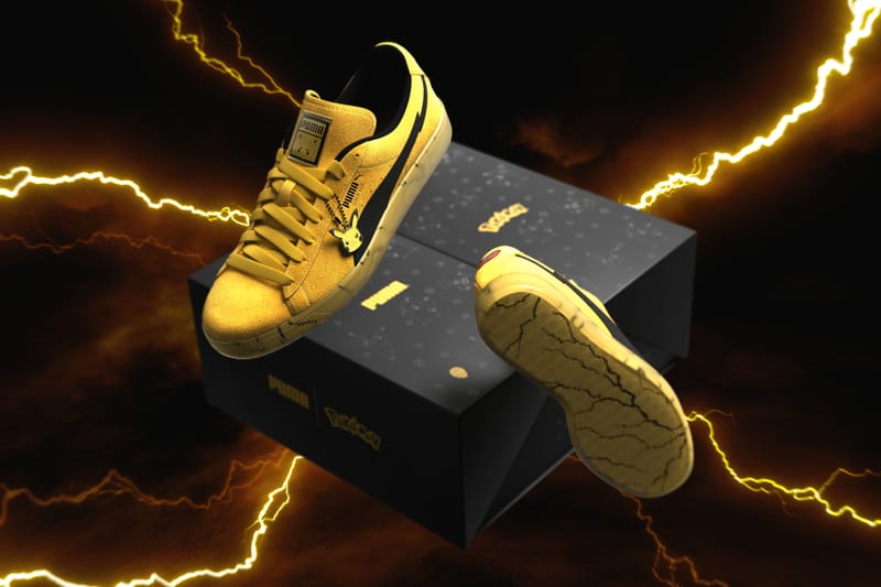 Pokémon x PUMA Suede Pikachu Official Images | Hypebeast