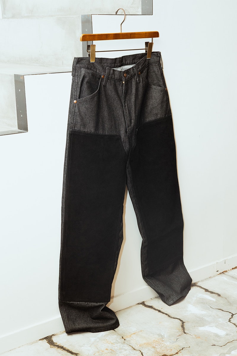 WILD LIFE TAILOR와 Wrangler, 스웨이드 더블 니 진으로 워크웨어 재해석 이미지 6