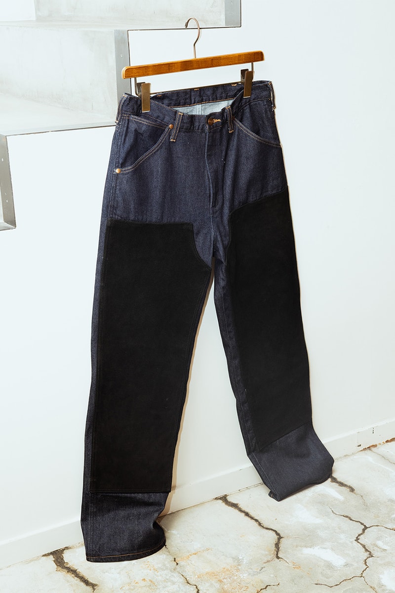 WILD LIFE TAILOR와 Wrangler, 스웨이드 더블 니 진으로 워크웨어 재해석 이미지 7