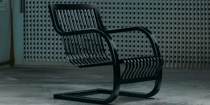 ○ブラックパンサー チェア NO3 WILDSIDE Yohji Yamamoto x Mitsukoshi Seisakusho 
