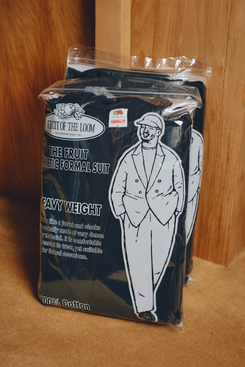 품절 대란 FRUIT OF THE LOOM x Keiji Kaneko ‘ATHLETIC FORMAL SUIT’ 재출시, 구매 방법은? 이미지 7