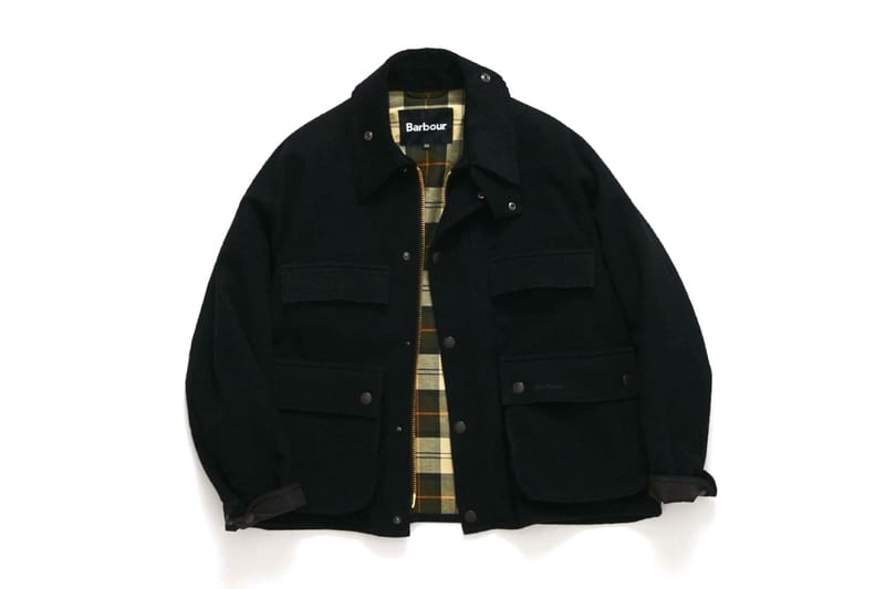 Barbour × JOURNAL STANDARD BEDALE SL 36 Barbour x JOURNAL STANDARD Wool Cropped Old Bidele Release Info