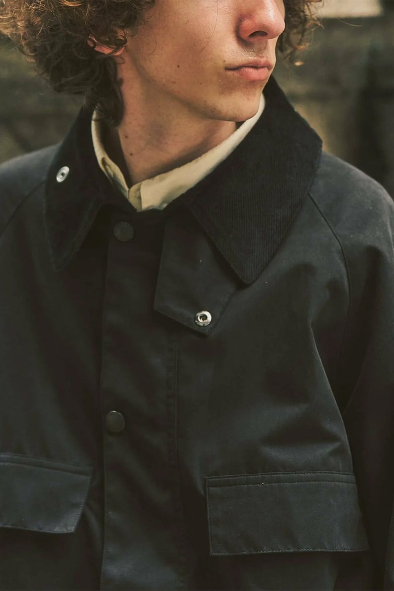 417 EDIFICE와 Barbour, 허리 조절 스핀들 코드 더한 Old Bedale 재해석 이미지 3