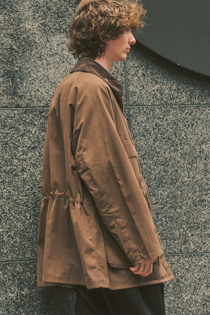 417 EDIFICE와 Barbour, 허리 조절 스핀들 코드 더한 Old Bedale 재해석 이미지 6