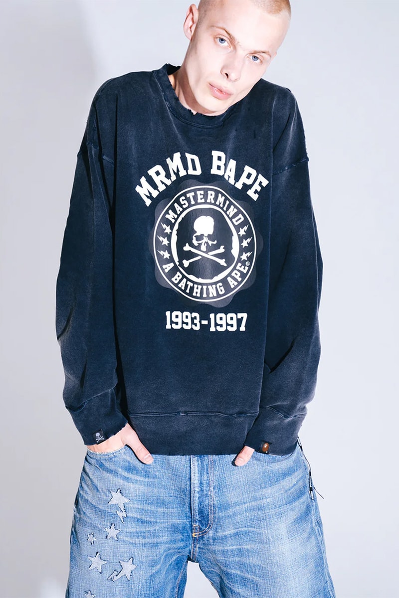 BAPE와 mastermind JAPAN, 19번째 협업으로 빈티지 그런지 재해석 이미지 2