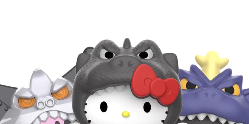 McDonald's Hello Kitty x Godzilla Happy Meal Toys Teaser | Hypebeast