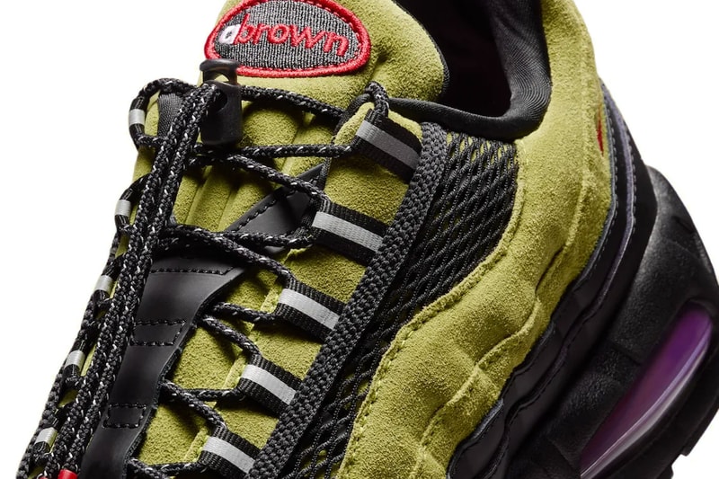 Aya Brown과 Nike, Air Max 95 "Atomic Green" 공식 공개 이미지 7