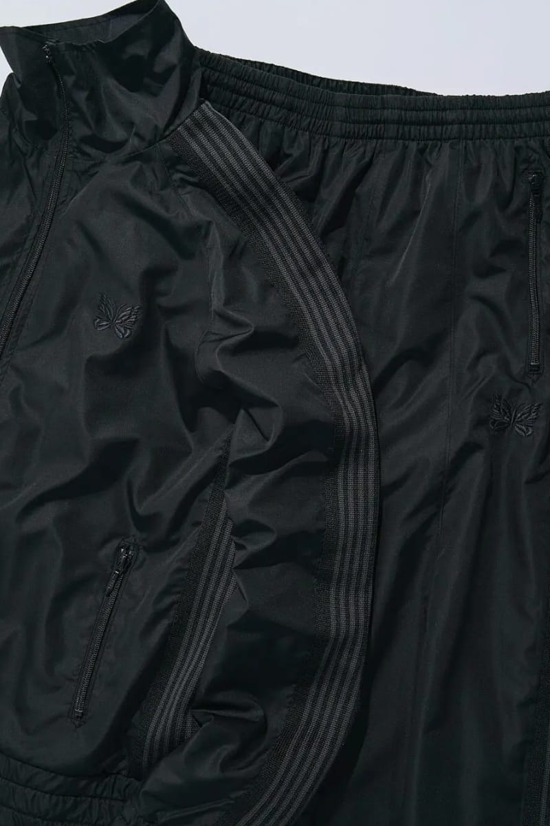 NEEDLES x STUDIOUS Track Jacket & HD Track Pant in Nylon Polyester