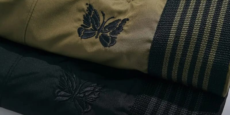 NEEDLES x STUDIOUS Track Jacket & HD Track Pant in Nylon Polyester
