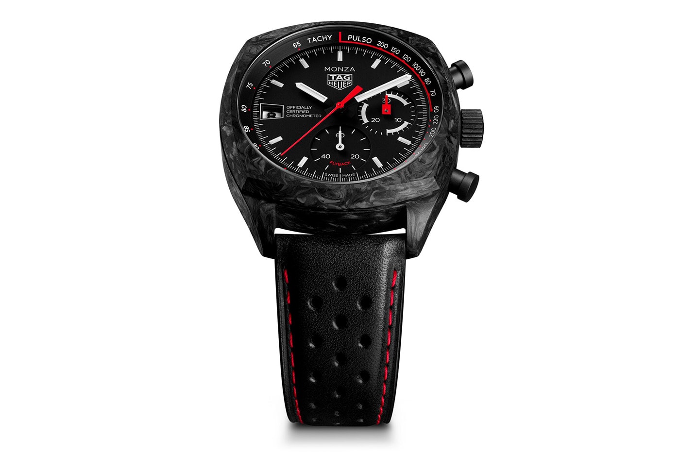 ข้อมูลการเปิดตัว TAG Heuer Monza Flyback Chronograph | Hypebeast