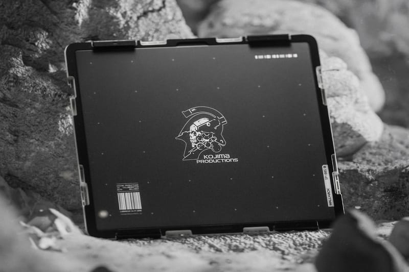 Informações de lançamento da collab KOJIMA PRODUCTIONS x WALLHACK