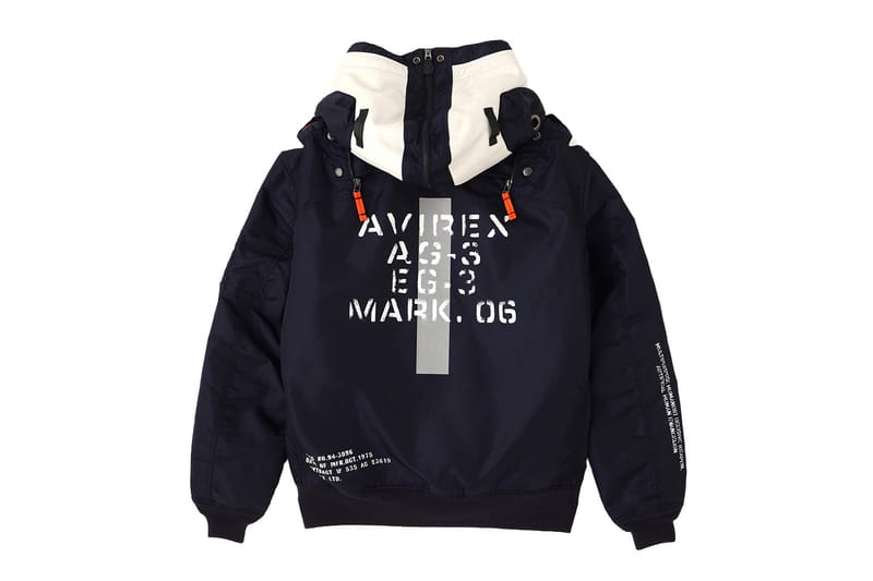 EVANGELION MA-1 REMODEL by AVIREX Jacket Release Info | Hypebeast