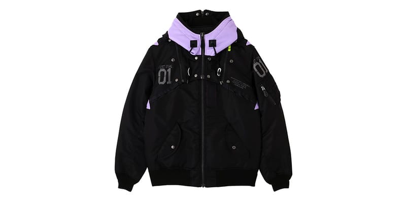 EVANGELION MA-1 REMODEL by AVIREX Jacket Release Info | Hypebeast