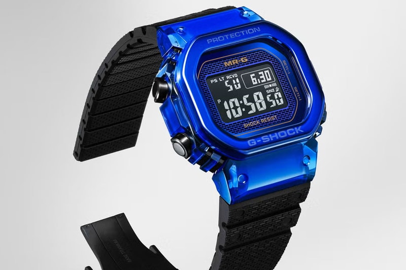 G-Shock 推出全蓝宝石打造的 MRG-D5000，售价 80,000 美元 | Hypebeast
