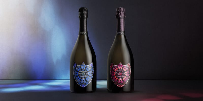 Damien Hirst Creates Dom Pérignon Bottle Artwork | Hypebeast
